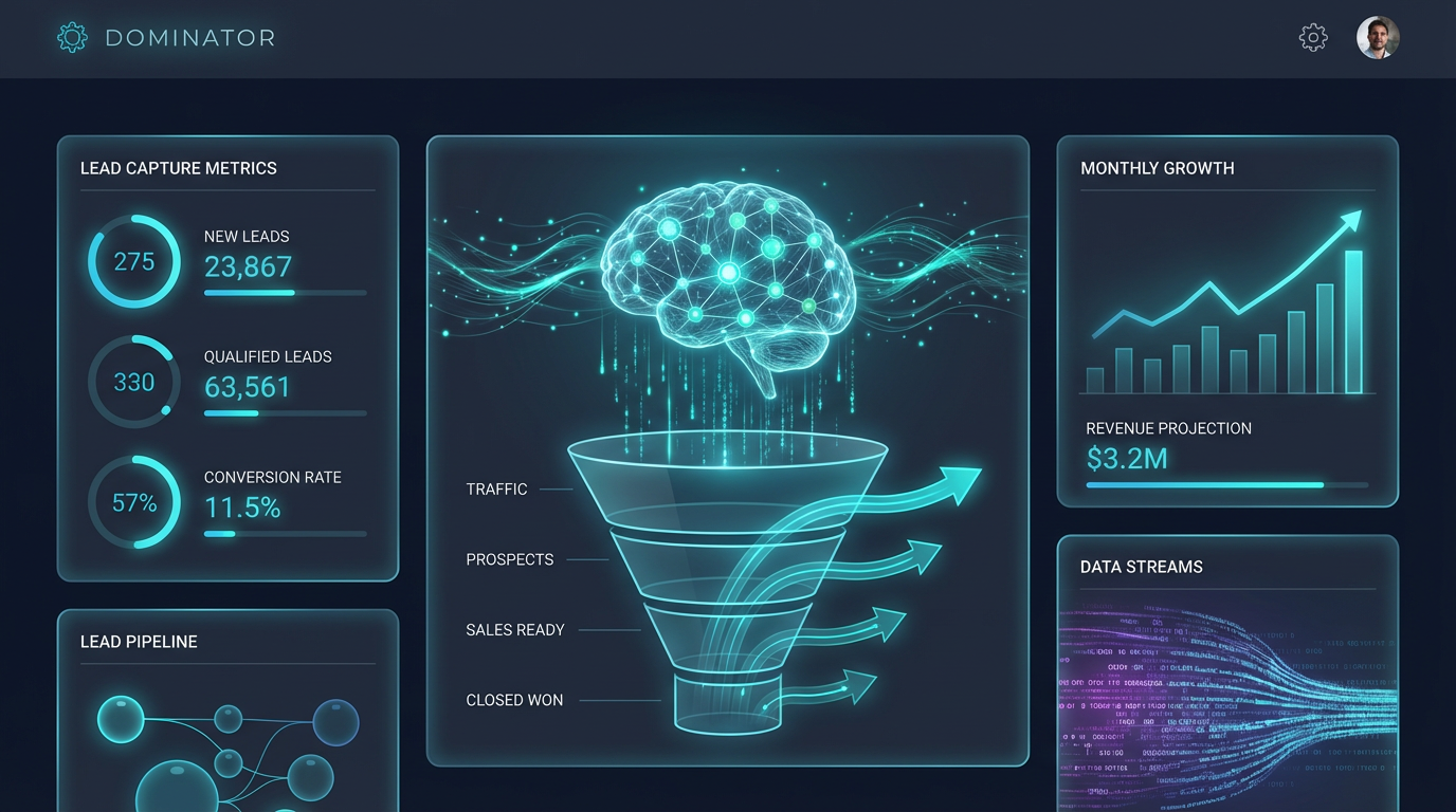 Lead Generator "Dominator" platform