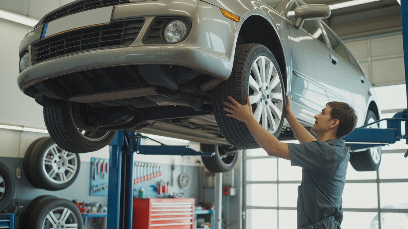 Tire Rotation service at Tire Point Automotive in New Westminster